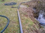 Neuer Wasserzulauf an der Teichanlage