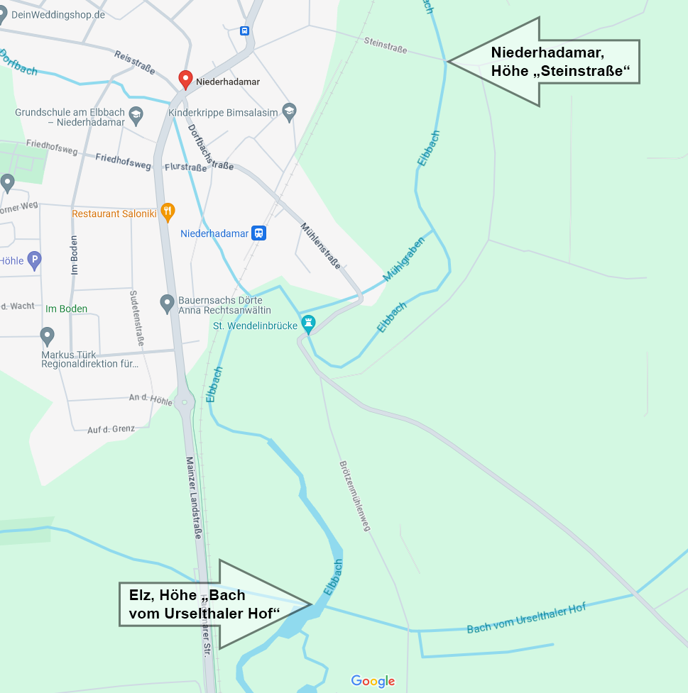 Elbbach-Verlauf-Map